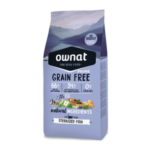 OWNAT - Prime 混合魚類與肉類貓糧 | 絕育貓體重管理配方 1 / 3 / 8 / 9 公斤