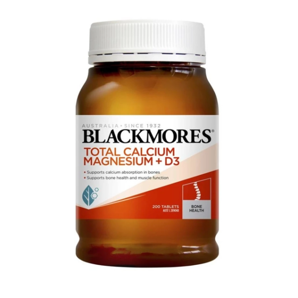 BLACKMORES - 活性鈣片 + 鎂 + 維他命D3 200片