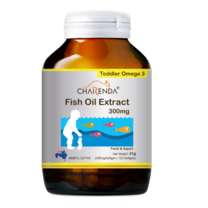 Charenda – 高純度DHA幼兒魚油軟膠囊 300毫克 120粒