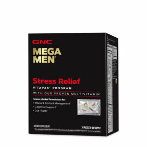 GNC – MEGA MEN® 壓力緩解 男士綜合維他命營養健康包 