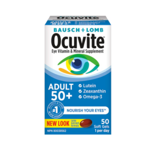 博士倫 - Ocuvite® 50歲以上護眼配方 葉黃素 + 玉米黃素 + Omega-3 50粒