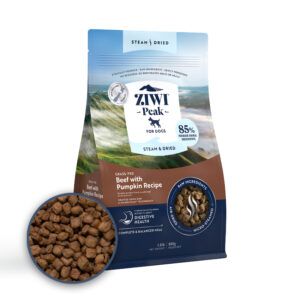 Ziwipeak – 微蒸風乾狗糧 | 草飼牛肉南瓜配方 800克 / 1.5公斤 / 3.2公斤