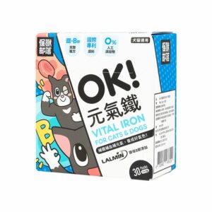 怪獸部落 – OK！犬貓元氣鐵 1.5克 30包
