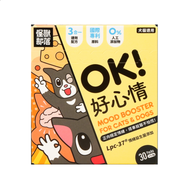 怪獸部落 – OK！犬貓好心情 1.5克 30包