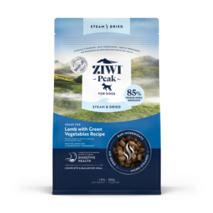 Ziwipeak – 微蒸風乾狗糧 | 草飼羊綠色蔬菜配方 800克 / 1.5公斤 / 3.2公斤