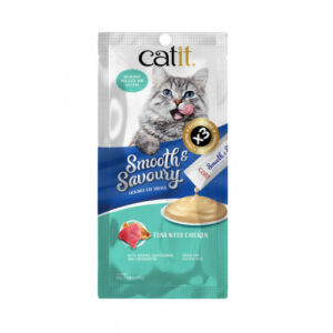 Catit Recipes – 吞拿魚雞肉鮮肉泥 15克 x 4條