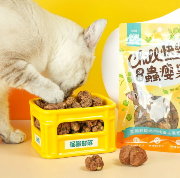 怪獸部落 – 貓用快樂凍乾蟲癭果 18克 - Image 2