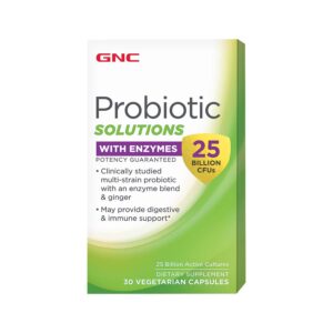 GNC – 酵素+益生菌 (淨腸配方) 250億
