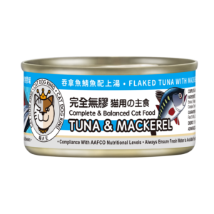 貓犬王 – 吞拿魚鯖魚上湯 | 全齡貓主食罐 80克