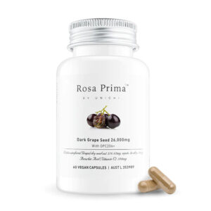 Unichi - Rosa Prima™ 黑葡萄籽精華膠囊 26,600毫克 60粒