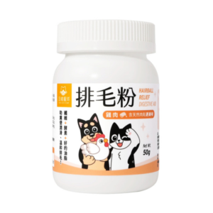 汪喵星球 – 寵物天然排毛粉 雞肉味 50克