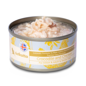 Astkatta - 鱷魚雞肉主食罐 | 氣管呵護配方 80克